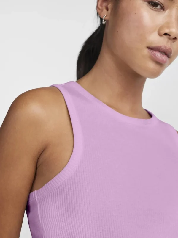 Pieces PCRuka Boxer Tank Top Pastel Lavender- T-shirts & Tops