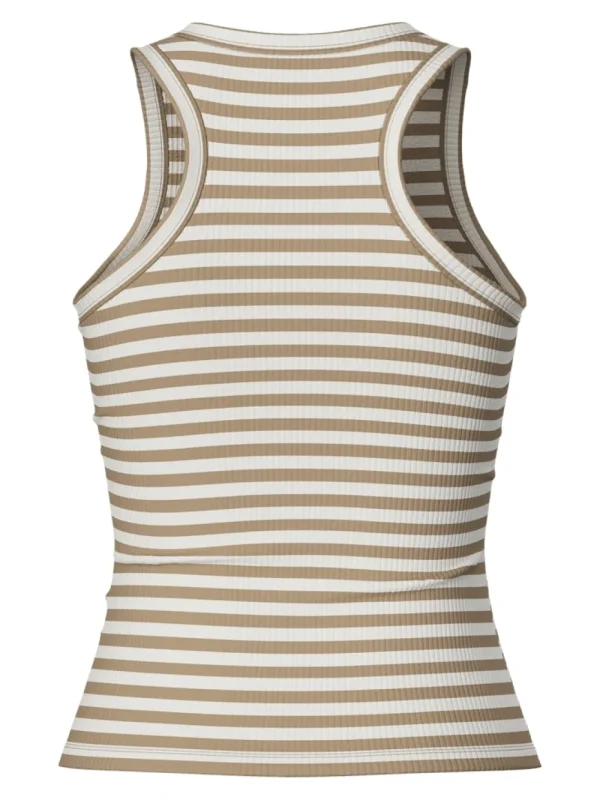 Pieces PCRuka Boxer Tank Top Silver Mink Cloud Dancer- T-shirts & Tops