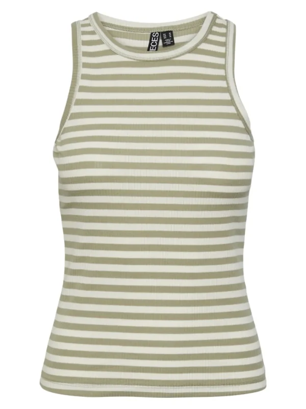 Pieces PCRuka Boxer Tank Top Tea Cloud Dancer- T-shirts & Tops