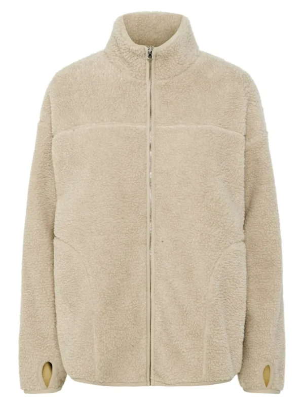 Pieces PSAdia LS Teddy Jacket- Mäntel & Jacken