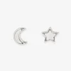 Puravida PVMoon & Star Studs Silver- Schmuck