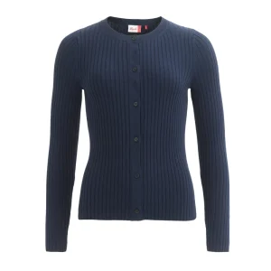 People Wear Organic PWO Rippstrickjacke GOTS- Strick & Cardigans