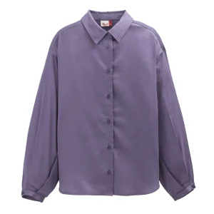 People Wear Organic PWO Satin-Bluse GOTS- Shirts & Blusen