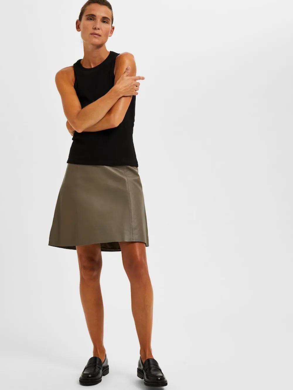 slfanna_oneck_tank_top_bl_2.webp Selected Femme SLFAnna O-Neck Tank Top- T-shirts & Tops