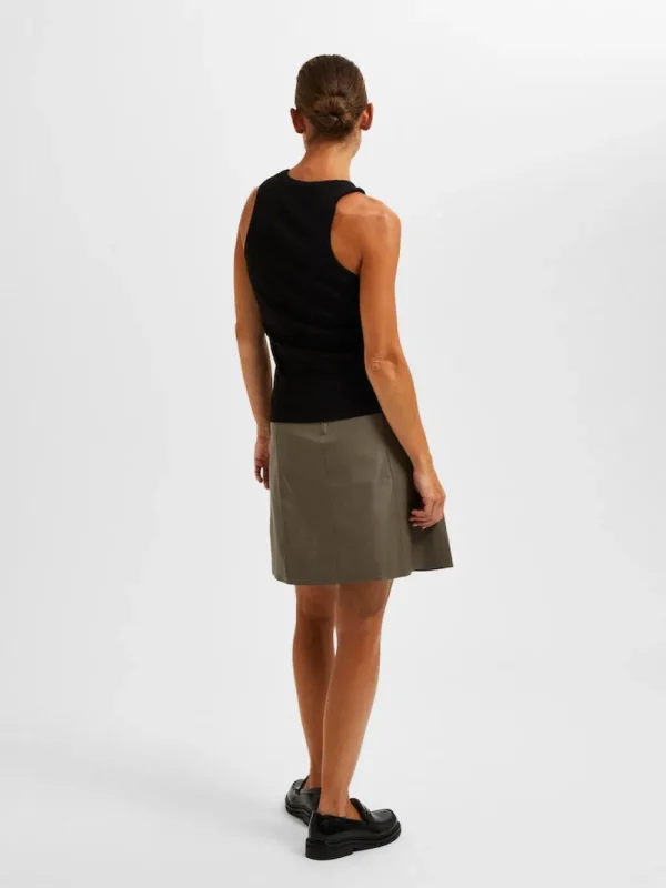 Selected Femme SLFAnna O-Neck Tank Top- T-shirts & Tops