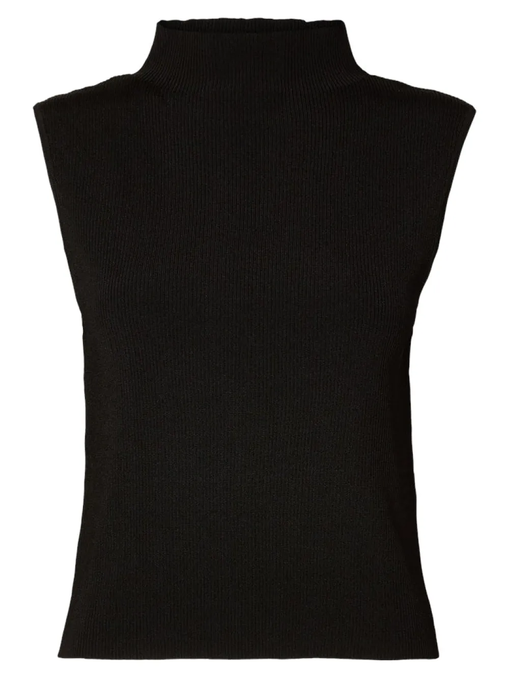 slfcaro_sl_knit_top_black_0.webp Selected Femme SLFCaro SL Knit Top- T-shirts & Tops