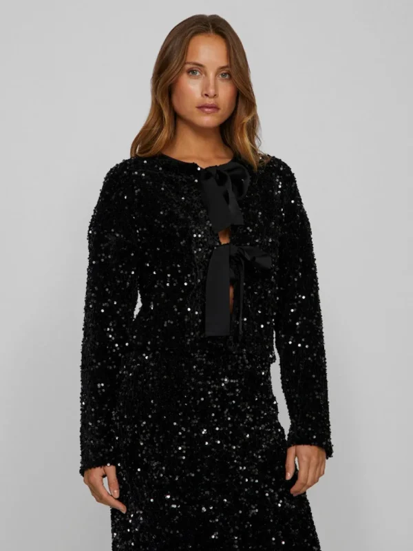 Vila VIAria L/S O-Neck Cardigan- Strick & Cardigans