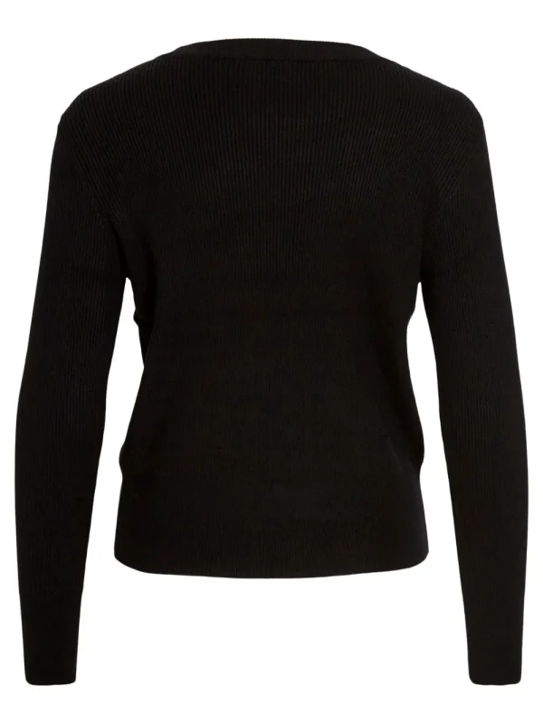 Vila VIComfy O-Neck L/S Knit Top- Strick & Cardigans