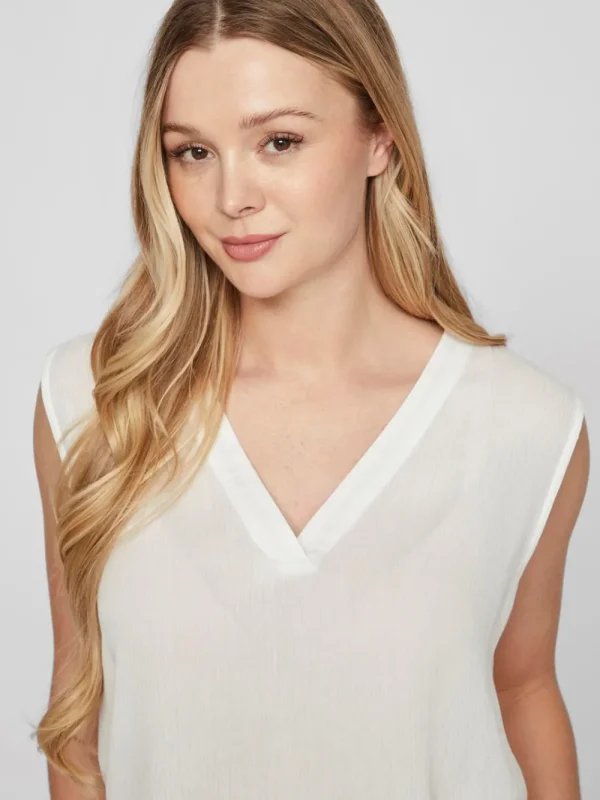 Vila VIEliso V-Neck Top- T-shirts & Tops