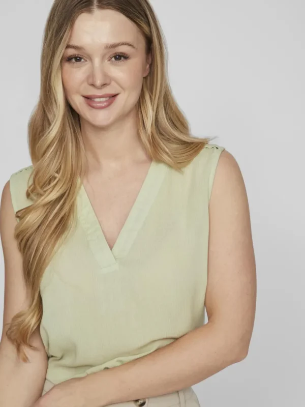 Vila VIEliso V-Neck top- T-shirts & Tops