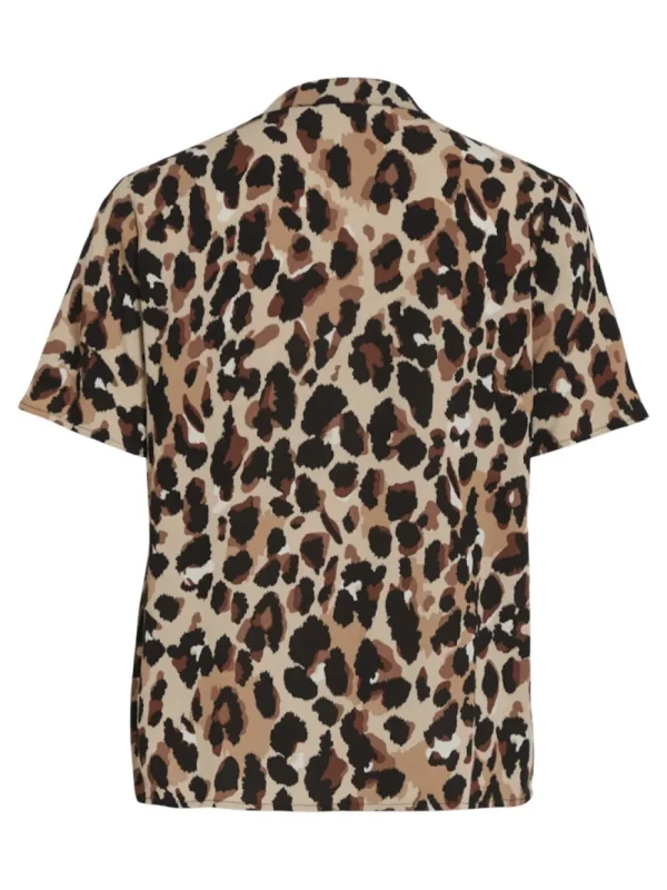 Vila VIMoashly S/S Shirt Black Beauty Nalu- Shirts & Blusen