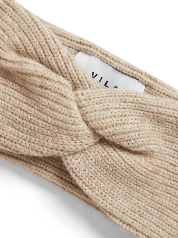 Vila VIRil Headband Natural Melange- Mützen & Hüte