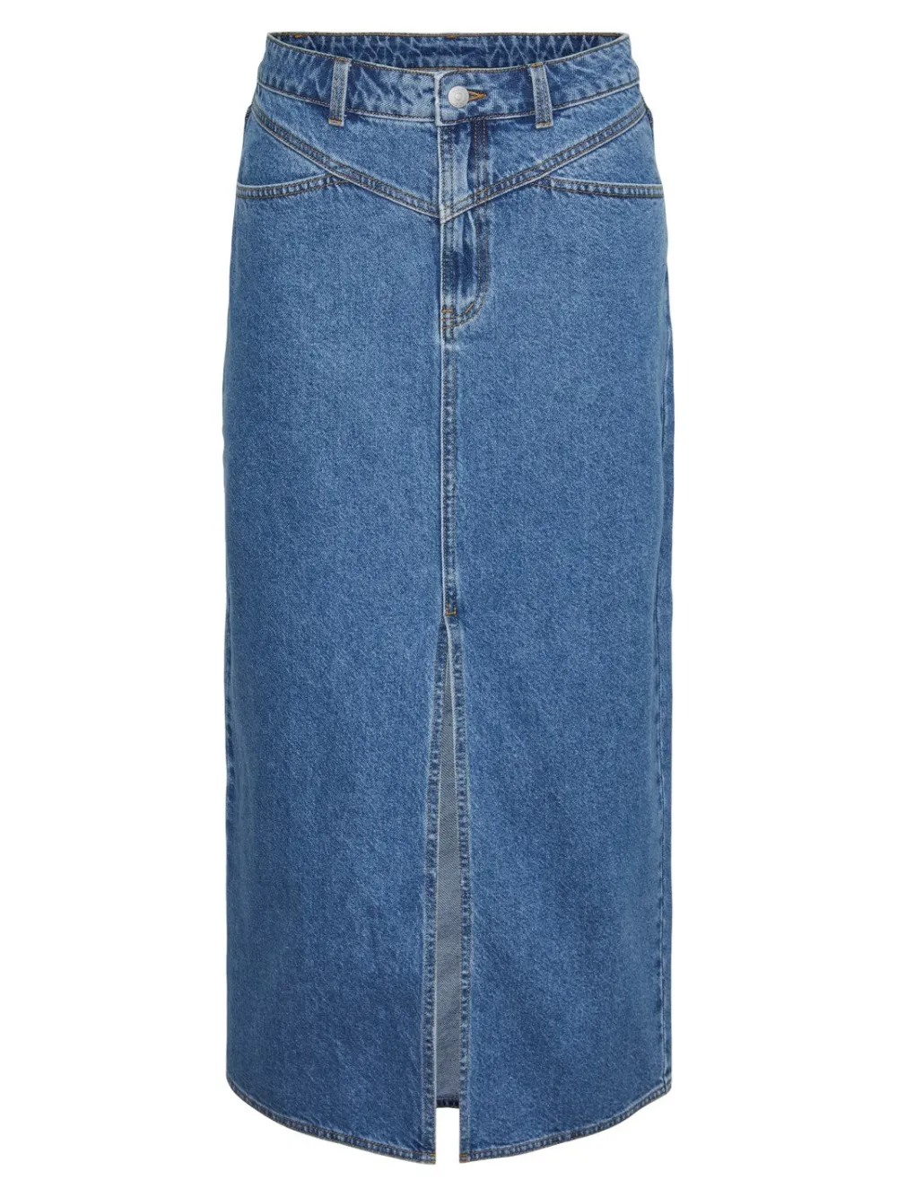 yasetty_hmw_ankle_denim_s_0.webp Yas Etty HMW Ankle Denim Skirt Medium Blue- Röcke