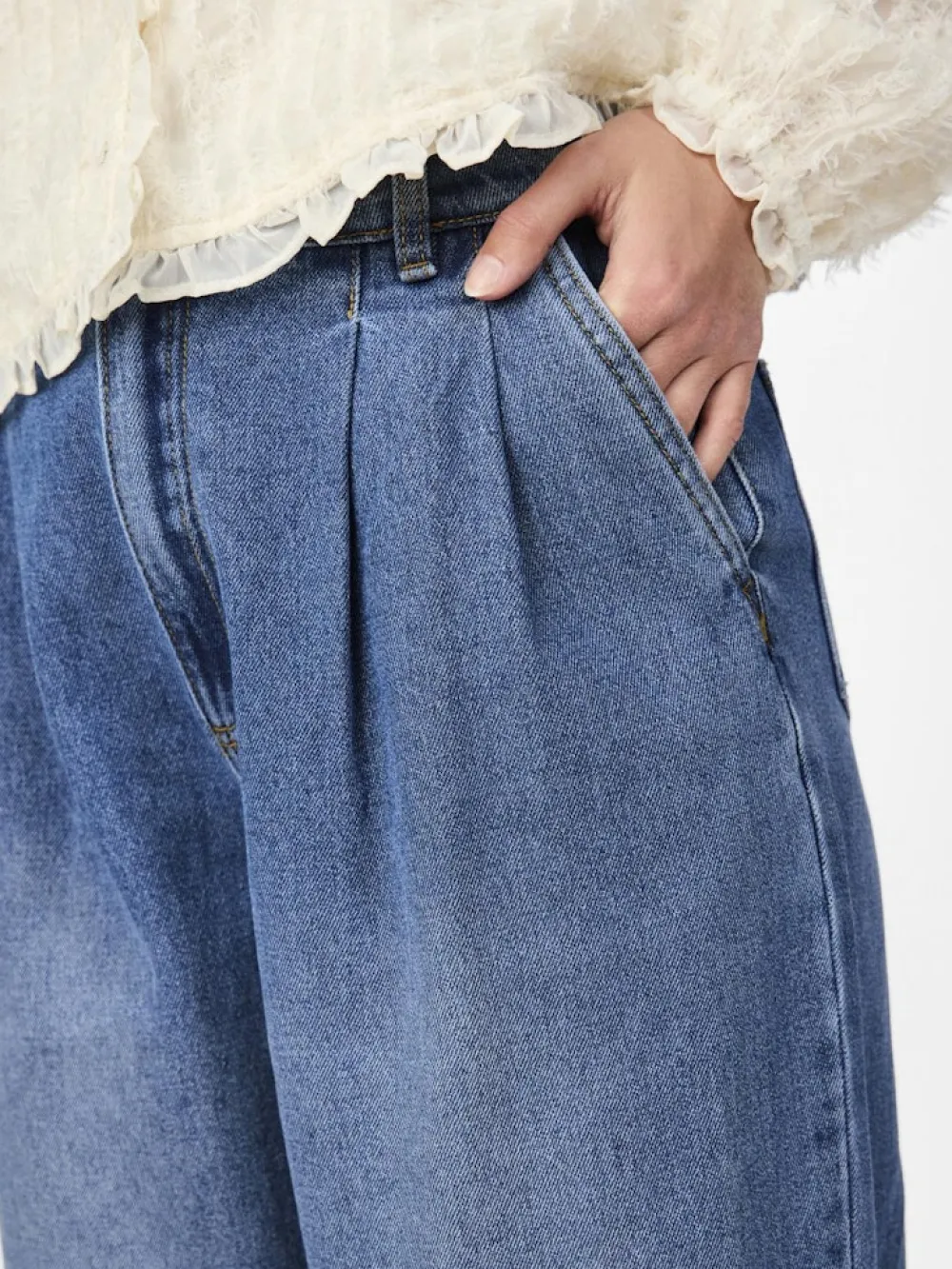 yasgemma_hmw_denim_jeans__3.webp Yas Gemma HMW Denim Jeans Medium Blue Denim- Jeans